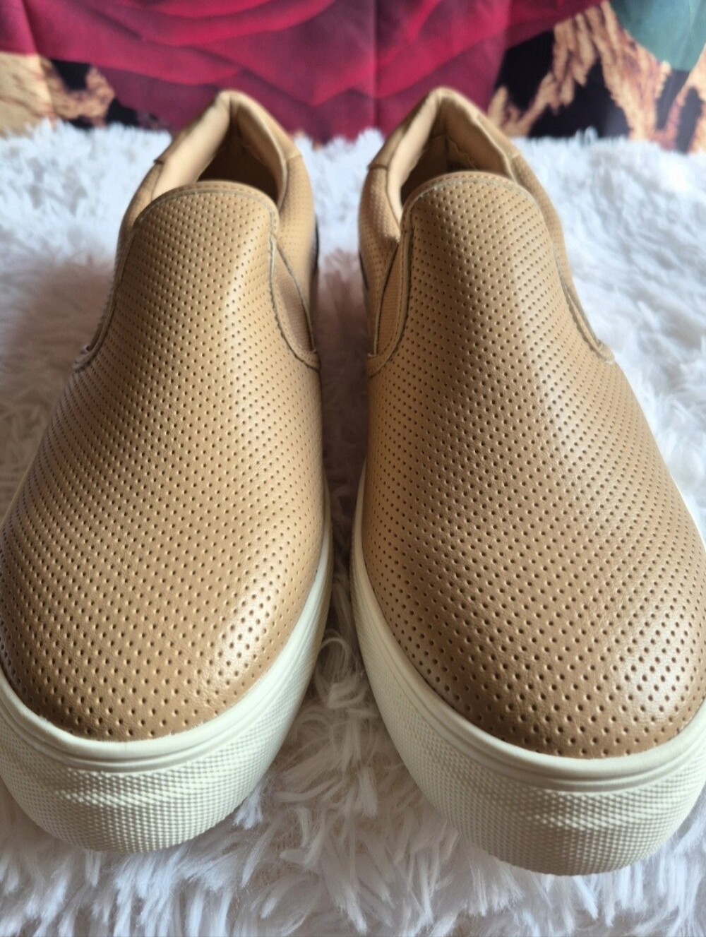 Eloise Platform Casual Shoes - Tan